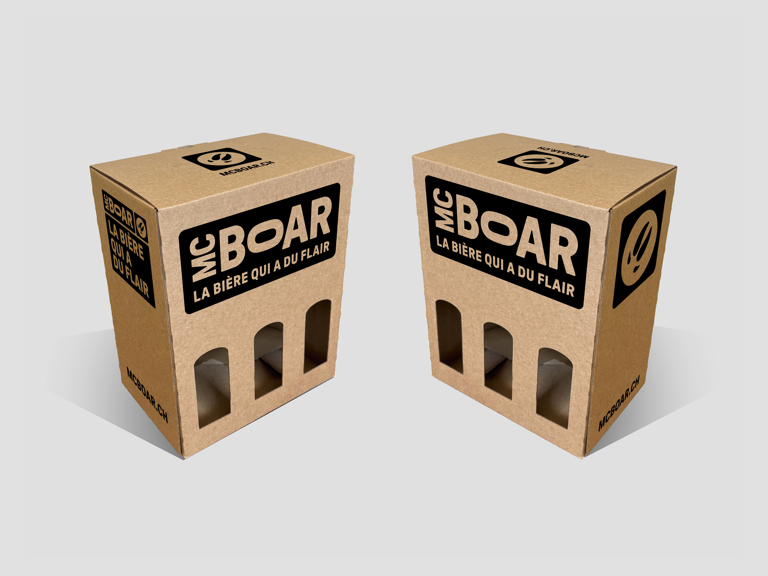 Carton de Bières Mc Boar.