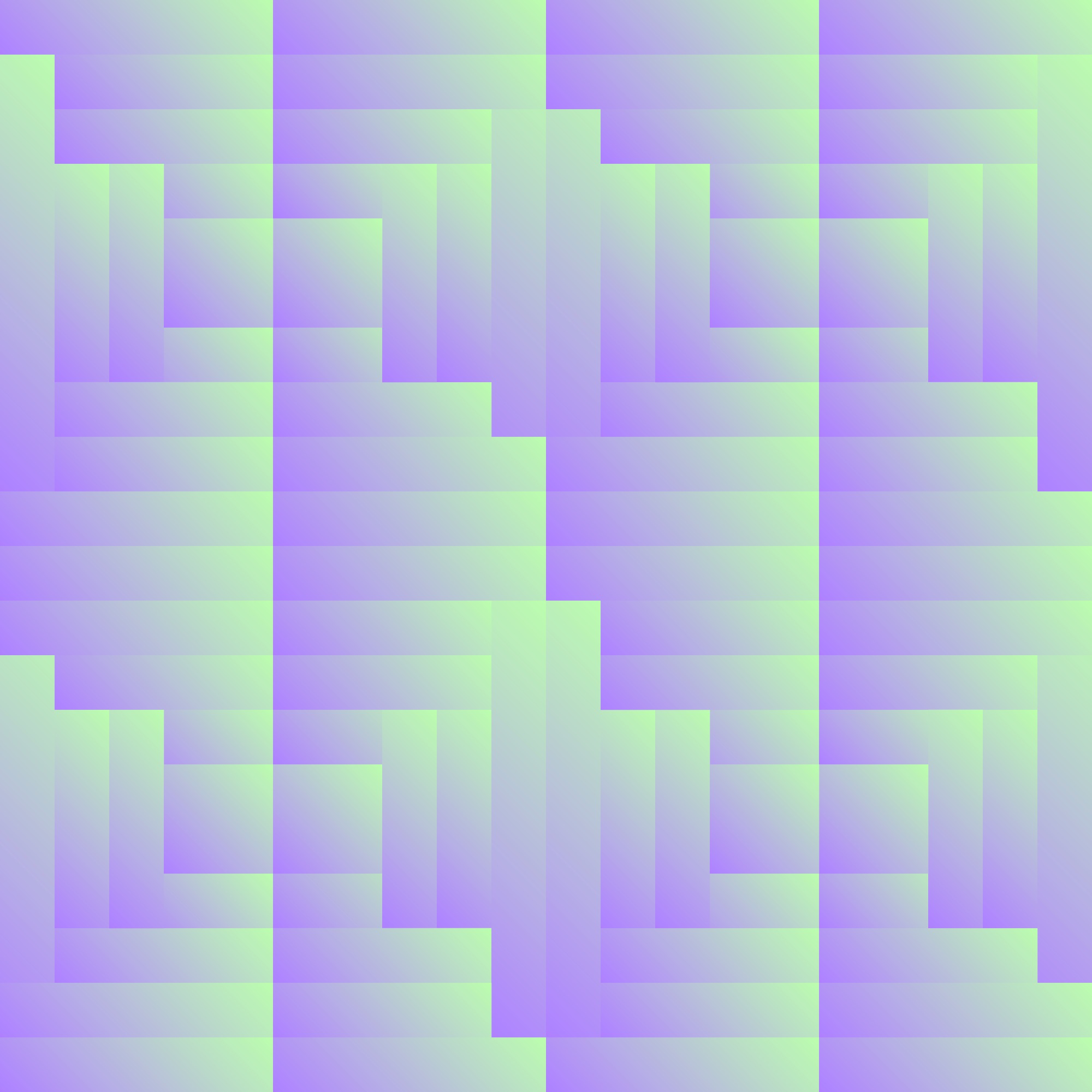 Composistion graphique avec des dégradés de formes