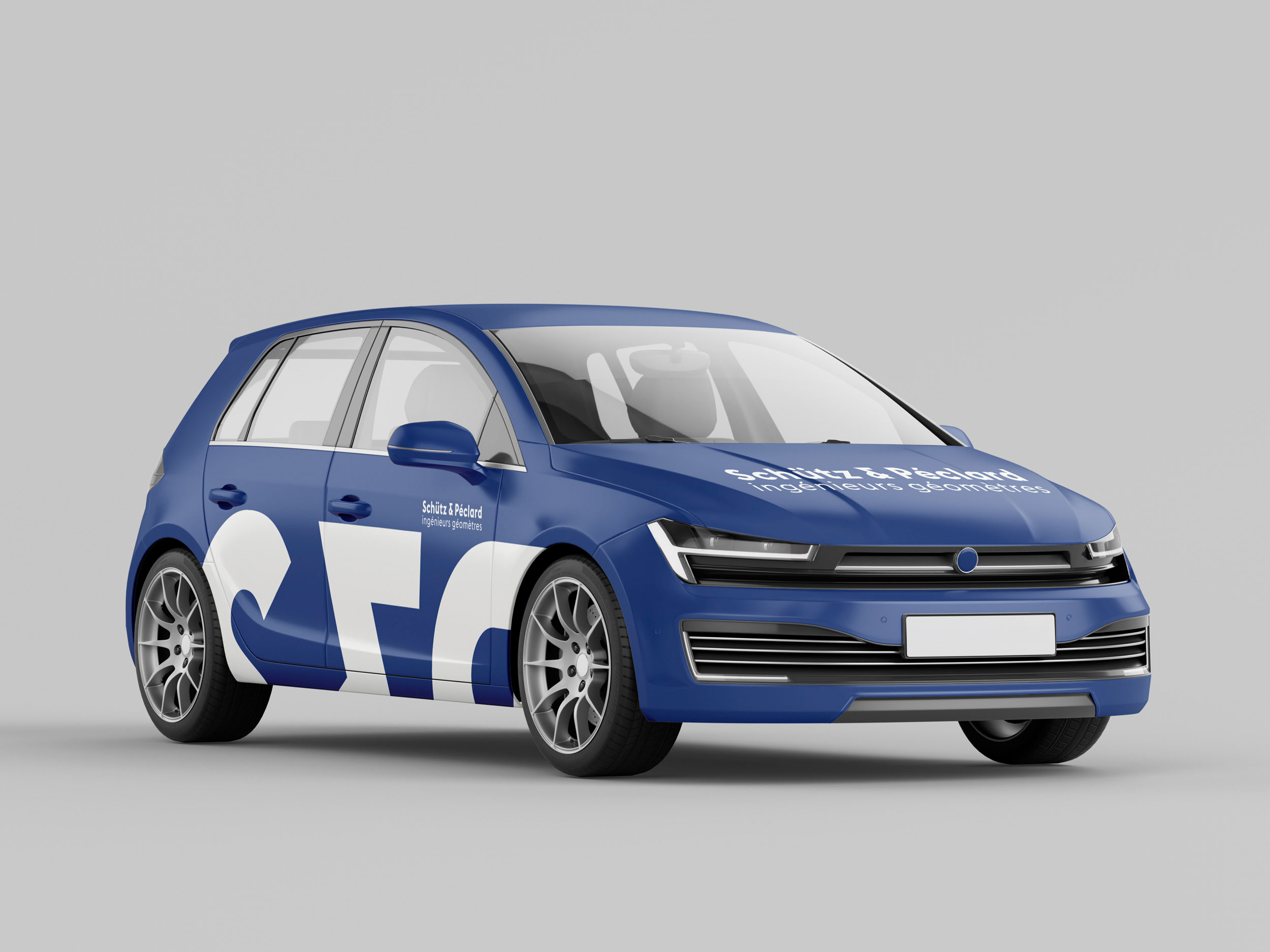 Voiture de face de Schütz et Péclard.